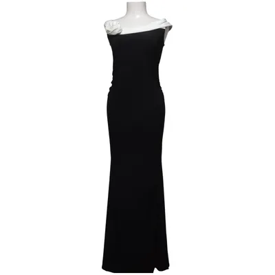 Aftenkjole (Sort) fra Club London Elastan, Polyester