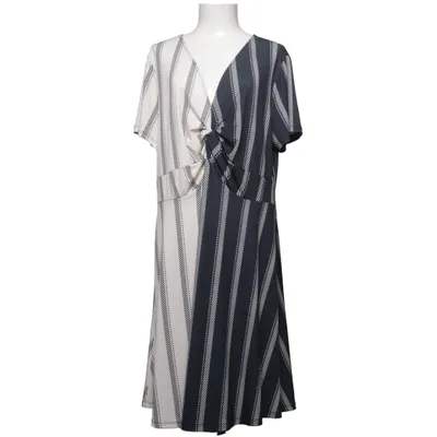 Kjole (Sort, Hvid) fra Bodyflirt Elastan, Polyester