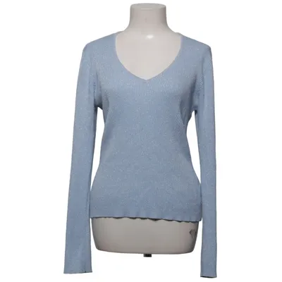 Tröja (Blå) från KappAhl Metallfiber, Polyester, Viskos