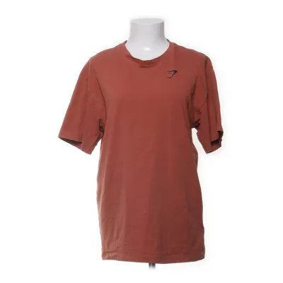 T-shirt (Brun) fra Gymshark Bomuld, Elastan