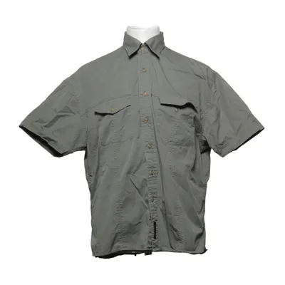 Korte mouwen shirt (Groen) van Cottonfield Katoen