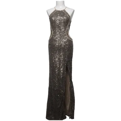 Aftenkjole (Brun) fra TFNC London Elastan, Polyester