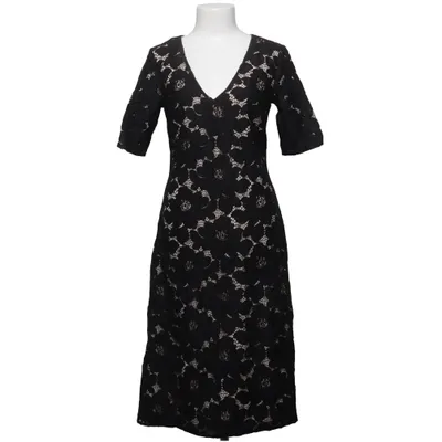 Robe (Noir) de Betty Jackson Black Coton, Polyamide, Polyester