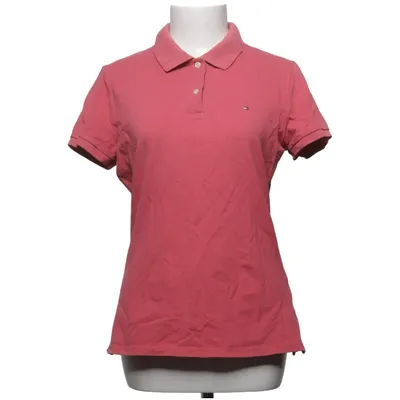 Poloshirt (Roze) van Tommy Hilfiger Katoen, Elastaan