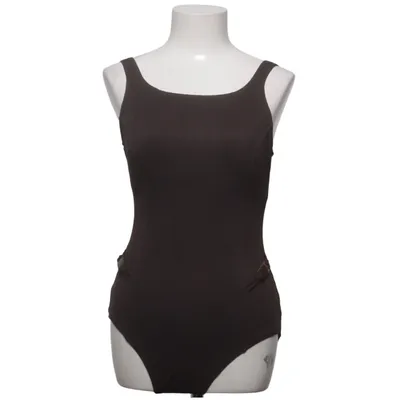 Maillot de bain une pièce (Marron) de Christina Élasthane, Polyamide