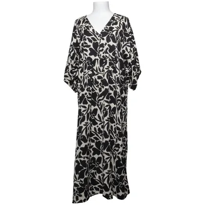 Maxi jurk (Zwart, Wit) van Ellos Polyester