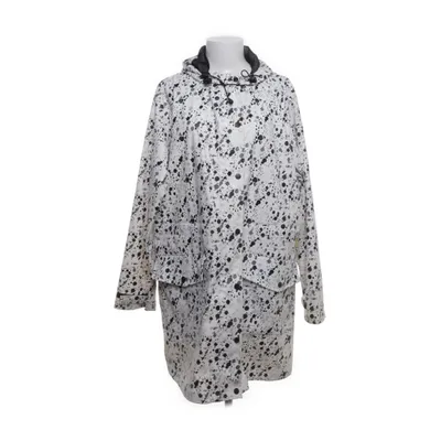 Raincoat (White, Black) from Tuxer Polyester