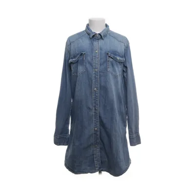 Denim jurk (Blauw) van Denim Katoen, Elastaan, Polyester