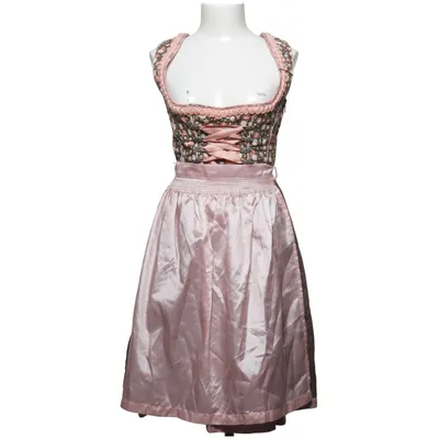 Dirndl (Brown, Multicolored) from Distler Cotton, Polyamide, Polyester