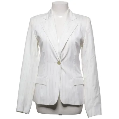 Blazer (White) from Xnk Basic Elastane, Polyester, Viscose
