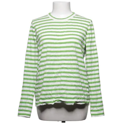 T-shirt à manches longues (Vert, Blanc) de Arket Coton