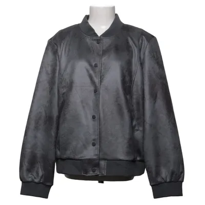 Bomberjack (Grijs) van ONLY Carmakoma Polyester, Polyurethaan