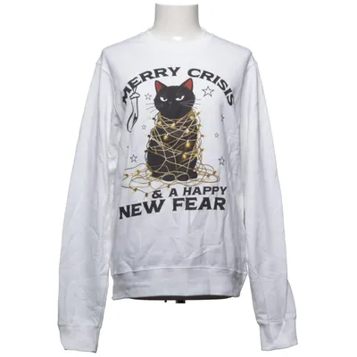 Sweatshirt (Blanc) de Port & Company Coton, Polyester