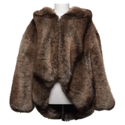 Veste d'hiver (Marron, Noir) de Meotine Élasthane, Polyester