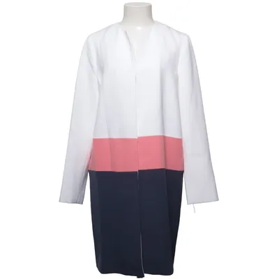 Manteau (Blanc, Rose, Bleu) de Anne Klein Acétate, Élasthane, Polyester
