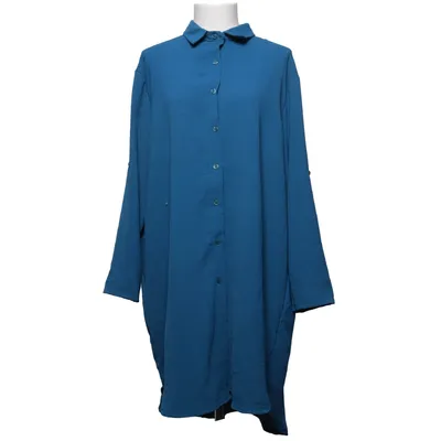 Skjortklänning (Blå) från Three Sixty Five Polyester