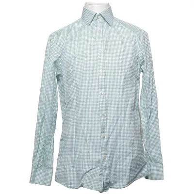 Chemise (Vert, Blanc) de Charles Tyrwhitt Coton
