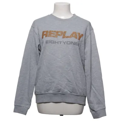 Sweatshirt (Gray) from Replay Cotton, Polyester