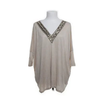 Top (Beige) van Flamant Rose Viscose