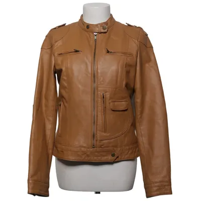 Lederjacke (Braun) von Fishbone Leder, Polyester