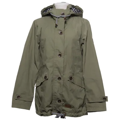 Parka (Grøn, Blå, Hvid) fra Blue Wave Bomuld, Elastan, Polyester