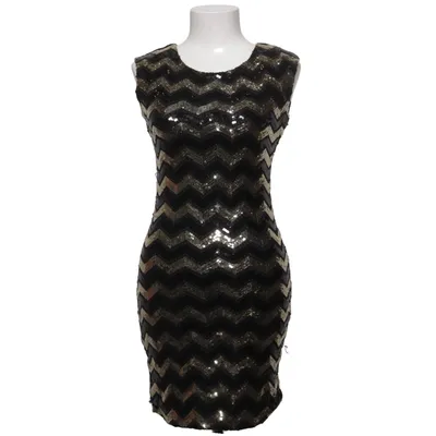 Cocktail dress (Black, Gold) from Reality Polyester