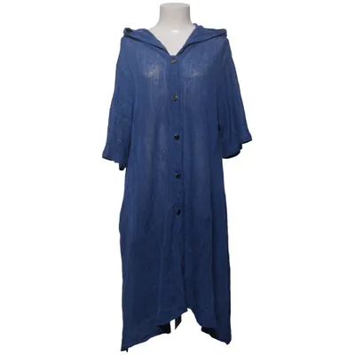 Hood dress (Blue) from Maria Black Cotton, Linen