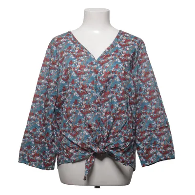 Blouse (Blue, Multicolored) from Unit Cotton