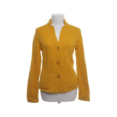 Cardigan (Yellow) from United Colors of Benetton Polyamide, Wool