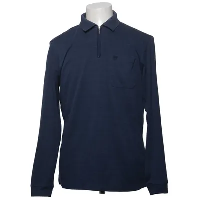 Rugby shirt (Blauw) van Hajo Katoen, Polyester