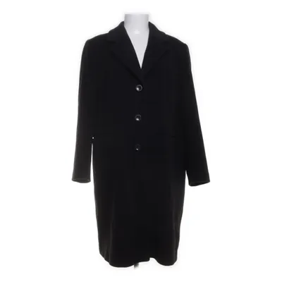 Coat (Black) from Erich Fend Wool, Polyamide, Cashmere