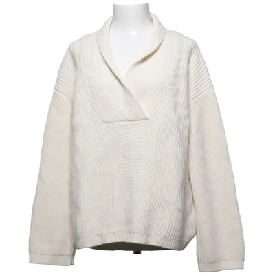 Sweater (White) from Arket Cotton, Wool