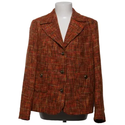 Blazer (Orange, Brown, Multicolored) from Jobis Acrylic, Polyamide, Viscose, Wool