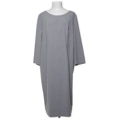 Långklänning (Grå) från Marina Rinaldi Elastan, Polyester, Viskos