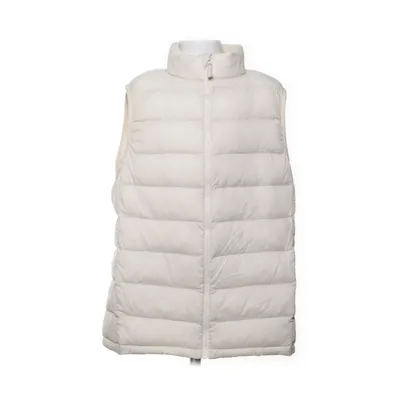 Outer vest (Beige) from Uniqlo Kids Polyamide, Recycled polyester