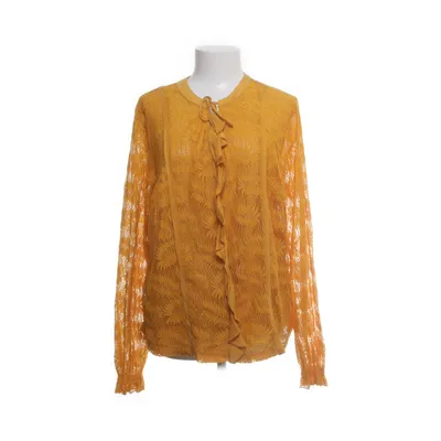 Bluse (Gul) fra One Two & Luxzuz Bomuld, Lyocell, Polyamid, Polyester, Viscose