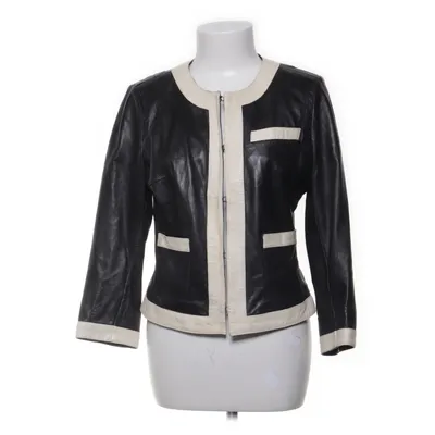 Läderjacka (Svart, Beige) från Jofama Skinn, Polyester