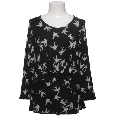 Long sleeve T-shirt (Black, White) from Phase Eight Elastane, Viscose