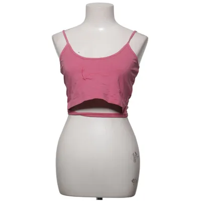 Crop top (Pink) from Karl Kani Cotton, Elastane