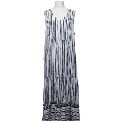 Robe longue (Noir, Blanc) de Manon Baptiste Viscose
