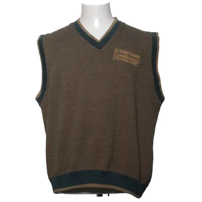 Pull sans manches (Marron, Vert) de Lee Sport Coton, Polyester