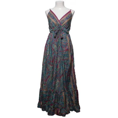 Långklänning (Blå, Flerfärgad) från Boho Polyester