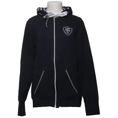 Hoodie (Blue) from Nes Cotton, Elastane, Polyester