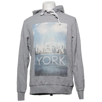 Huvtröja (Grå) från Originals by Jack & Jones Bomull, Polyester