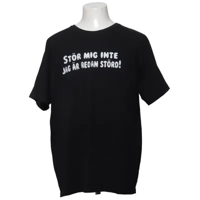 T-shirt (Zwart) Katoen