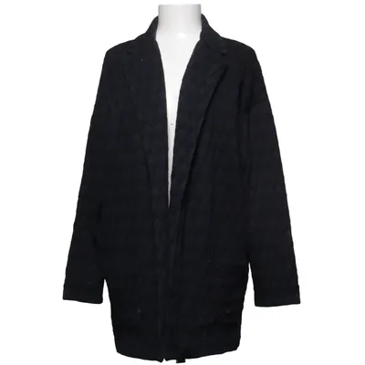 Cardigan (Bleu) de Intrend Coton, Élasthane, Polyester, Viscose