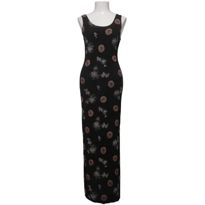 Maxi dress (Black, Multicolored) from Glitzy Acetate, Elastane