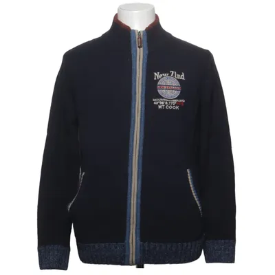 Cardigan (Bleu, Multicolore) de New Zealand Auckland Polyamide, Laine