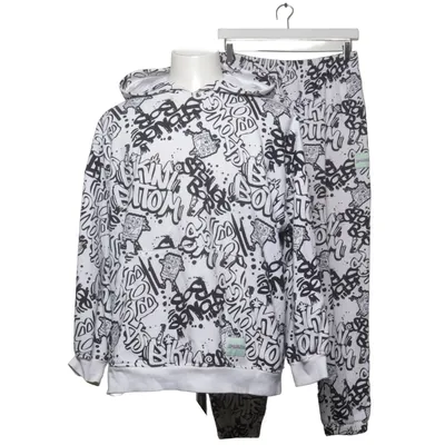 Mjukisset (Vit, Svart) från H&M Bomull, Polyester