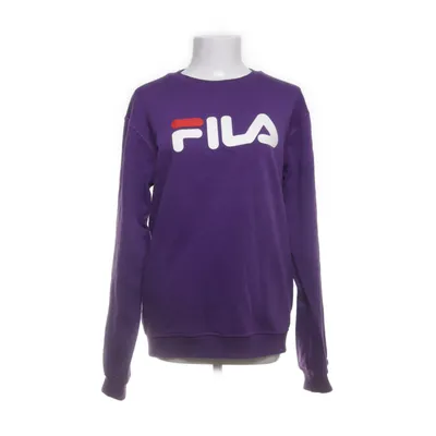 Collegetröja (Lila) från Fila Bomull, Polyester